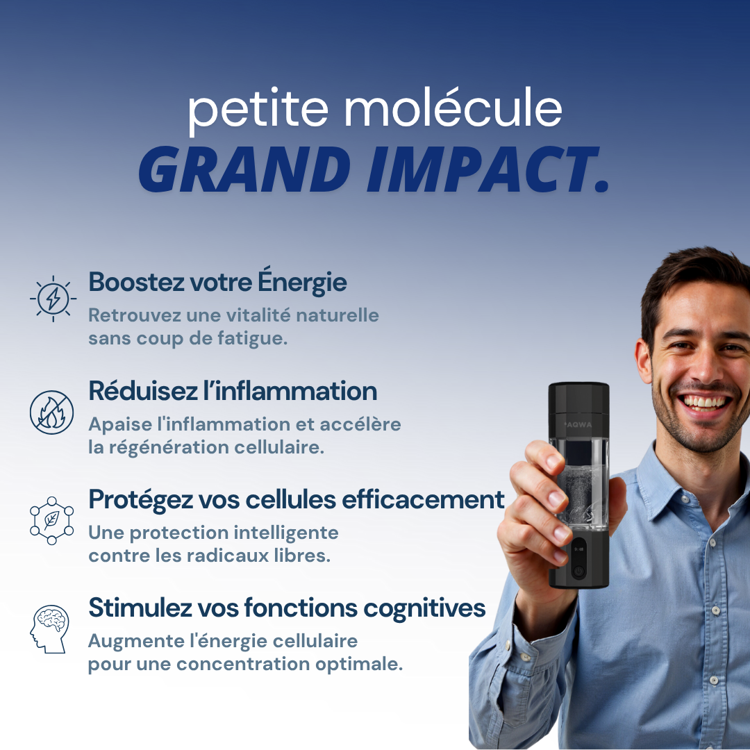 Gourde à hydrogène Pro | AQWA™