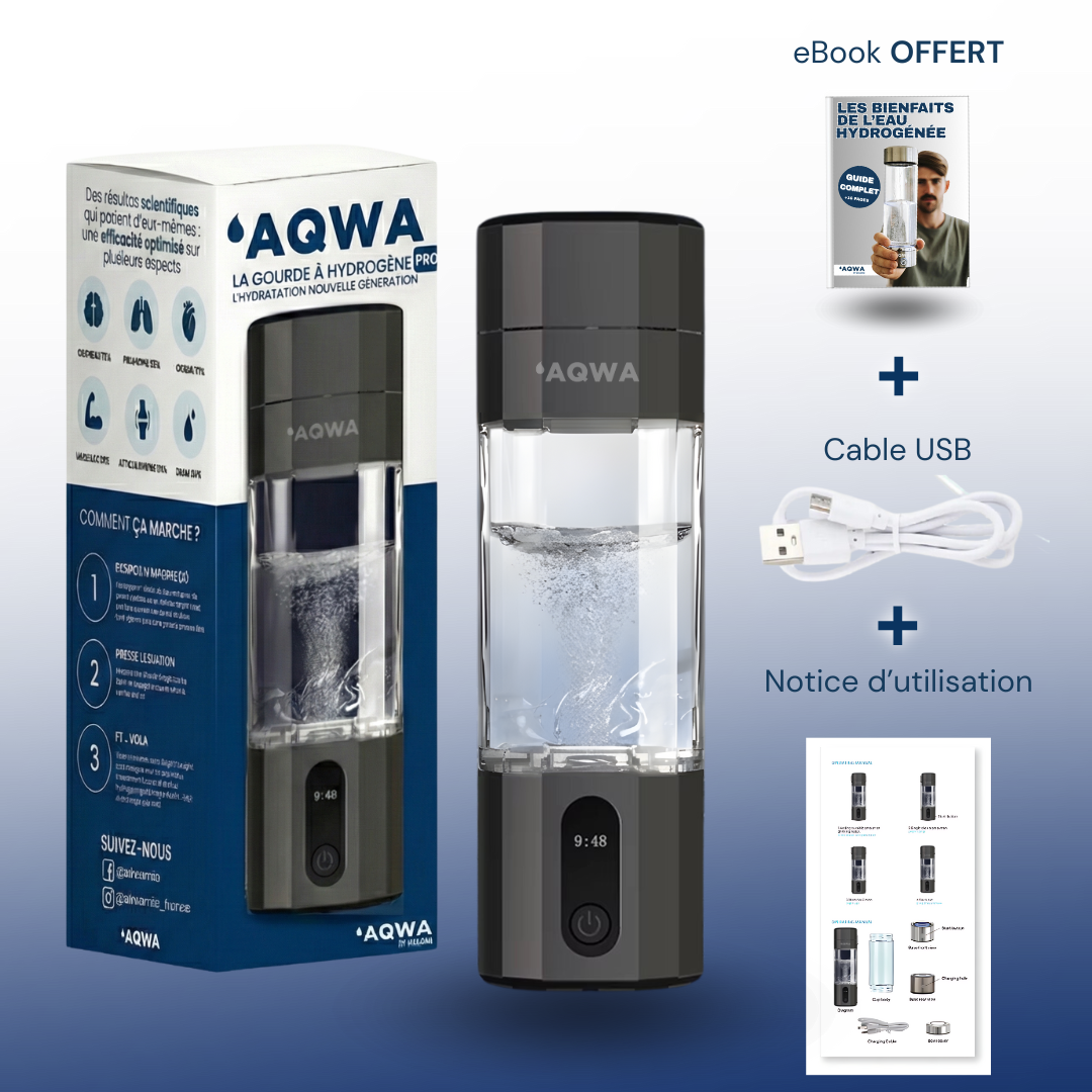 Gourde à hydrogène Pro | AQWA™