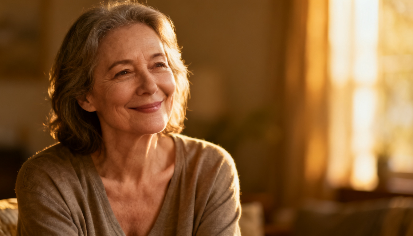femme 55 ans apaisée fibromyalgie douleurs eau hydrogénée AQWA