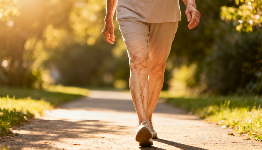 femme 58 ans jambes légères circulation veineuse eau hydrogénée AQWA